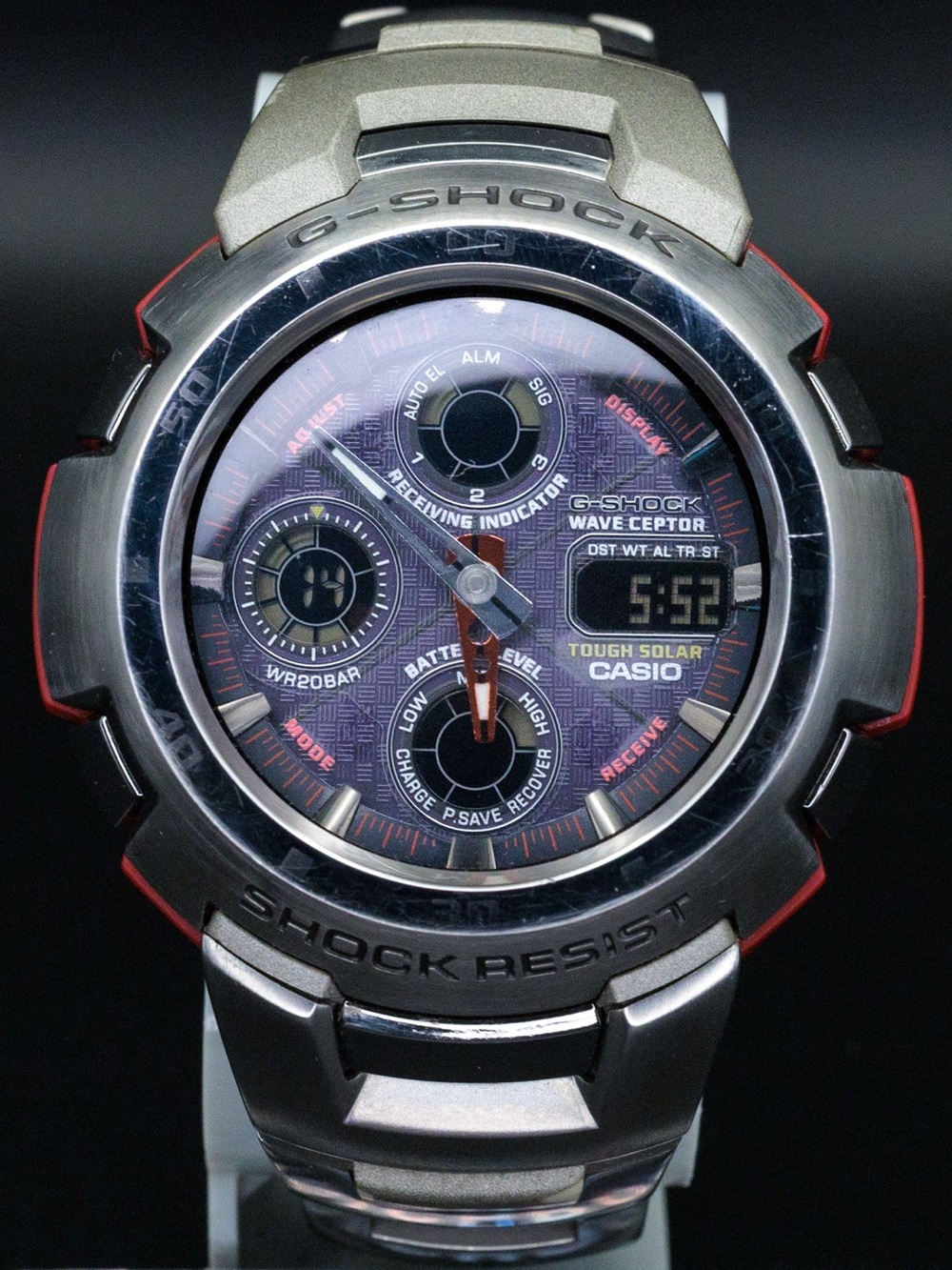 Casio G-Shock Rare GW-1000CDJ Vintage 38mm"The G" 46mm Solar JDM Import Watch